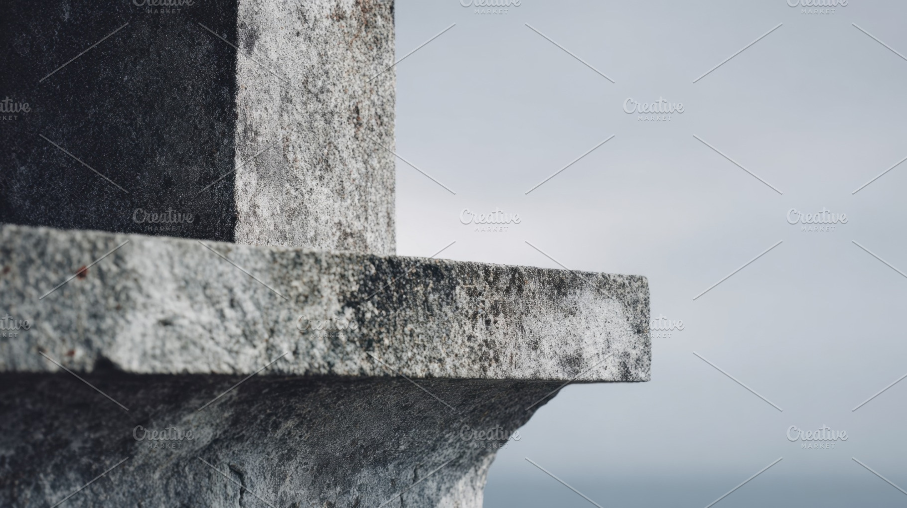 Close-up view of a stone structure, a Photo by Beautiful things
