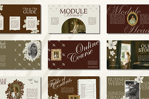 Slide Deck Masterclass Webinar, a Presentation Template by Branding Babe Co.