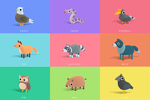 Quirky Series - Animals Mega Pack