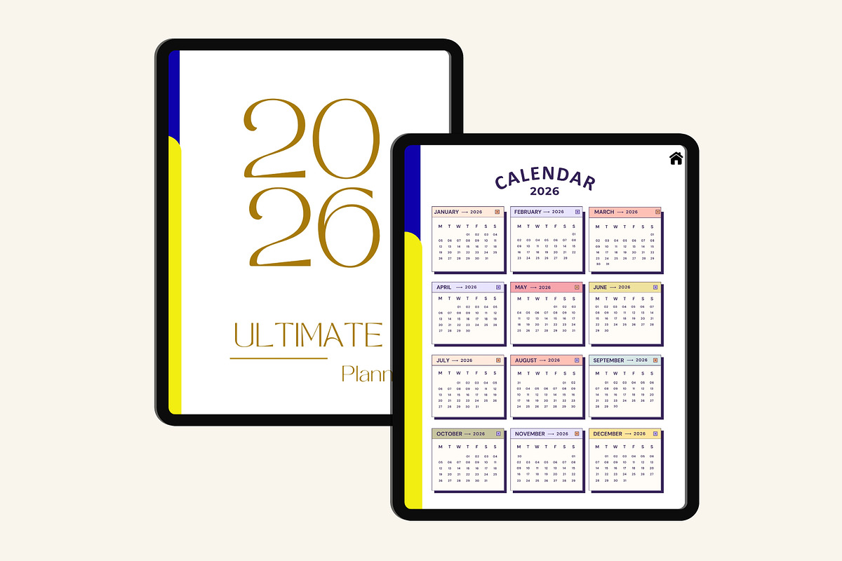 Digital 2025-2026 Budget planner, a Stationery Template by Designmela01 (Photo 5 of 9)
