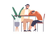 Parent - teenager relationships set, a Person Illustration by Good Studio (Thumbnail 6 of 9)