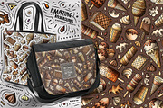 7 Ice Cream Seamless Patterns, a Pattern Graphic by BALABOLKA (Thumbnail 4 of 8)