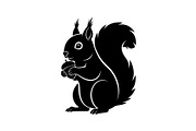 Black Squirrel Vector Icon Bundle, an Illustration by jahid234 (Thumbnail 11 of 51)
