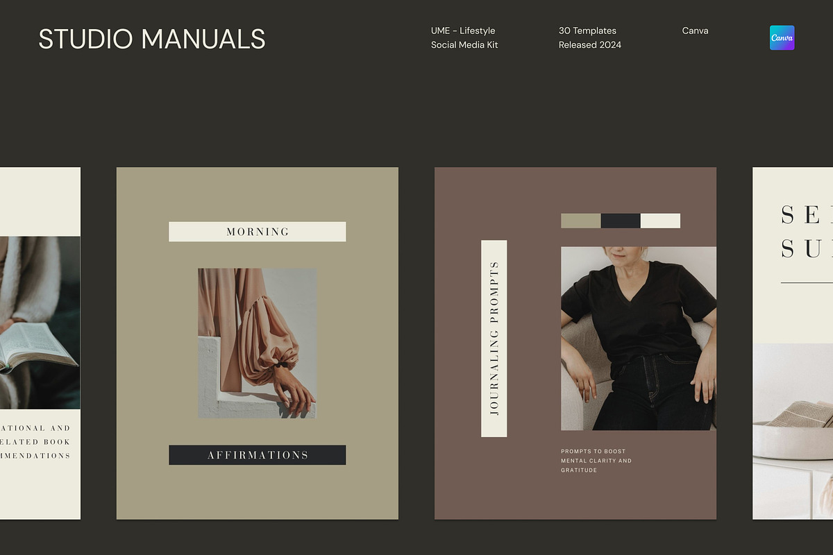 UME – Lifestyle Social Media Kit, a Social Media Template by Studio Manuals (Photo 1 of 8)