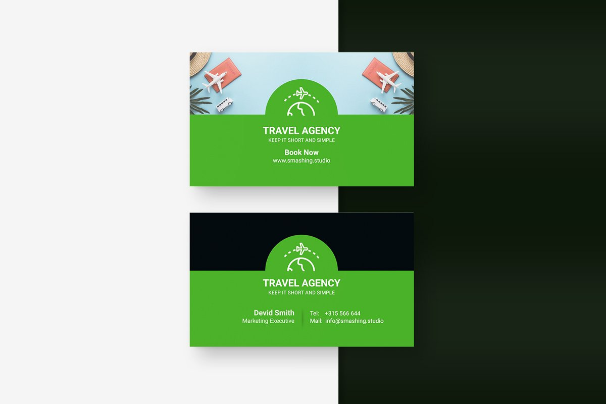 30 Business Cards Bundle Vol.1, a Business Card Template by Smashing_Studio (Photo 16 of 31)