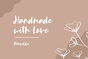 Bushwick, a Handwritten Font by Sofia Skoog (Thumbnail 7 of 11)