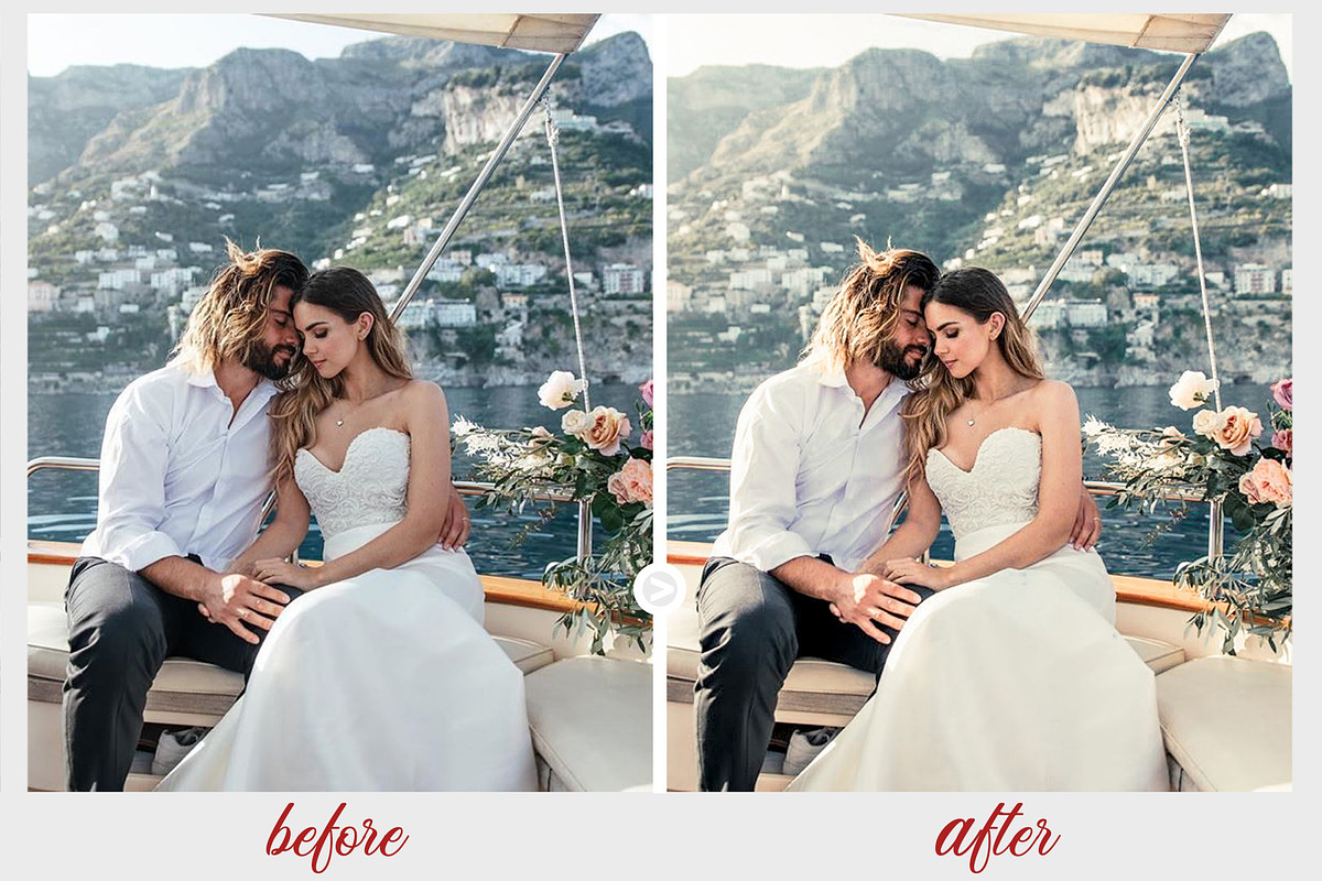 BRIGHT WEDDING - LUTs Bundle, a Preset Add-On by CineMart (Photo 3 of 11)