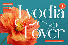 Lyodia Lover | Modern Display Serif