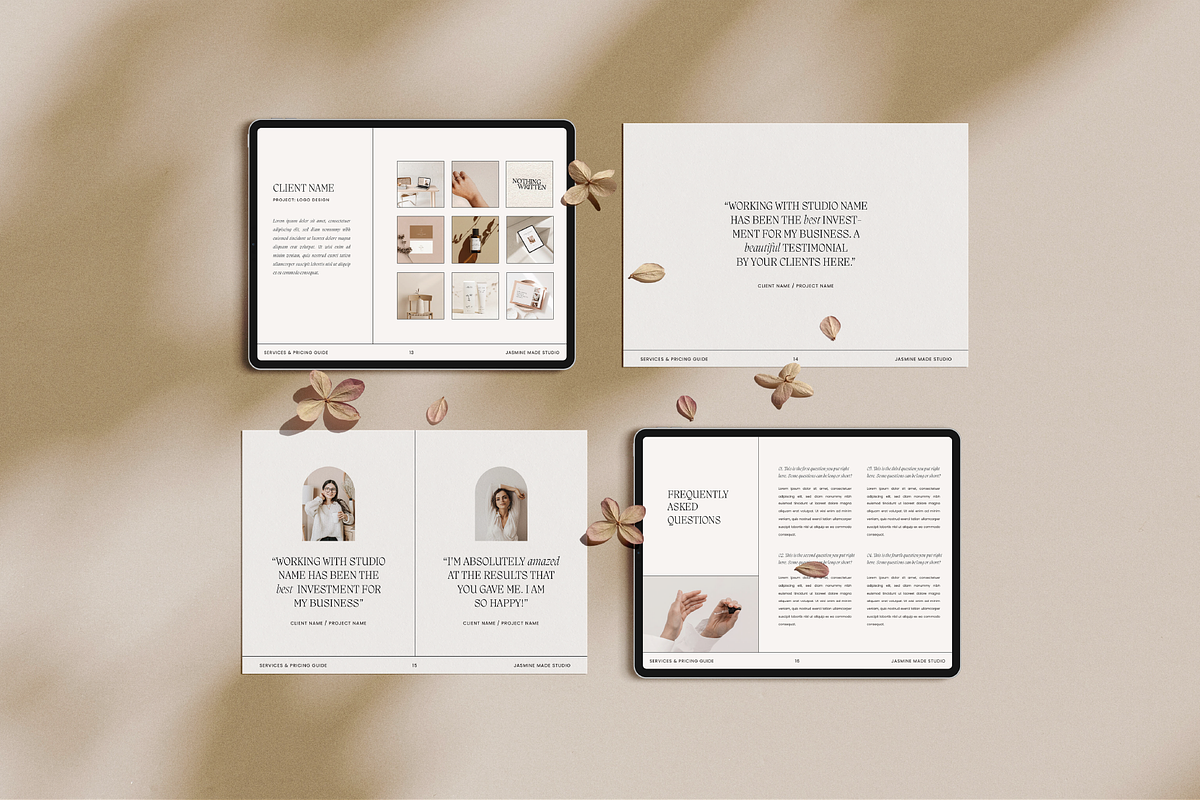 Services & Pricing Guide, a Presentation Template by Wild Theory (Photo 9 of 15)