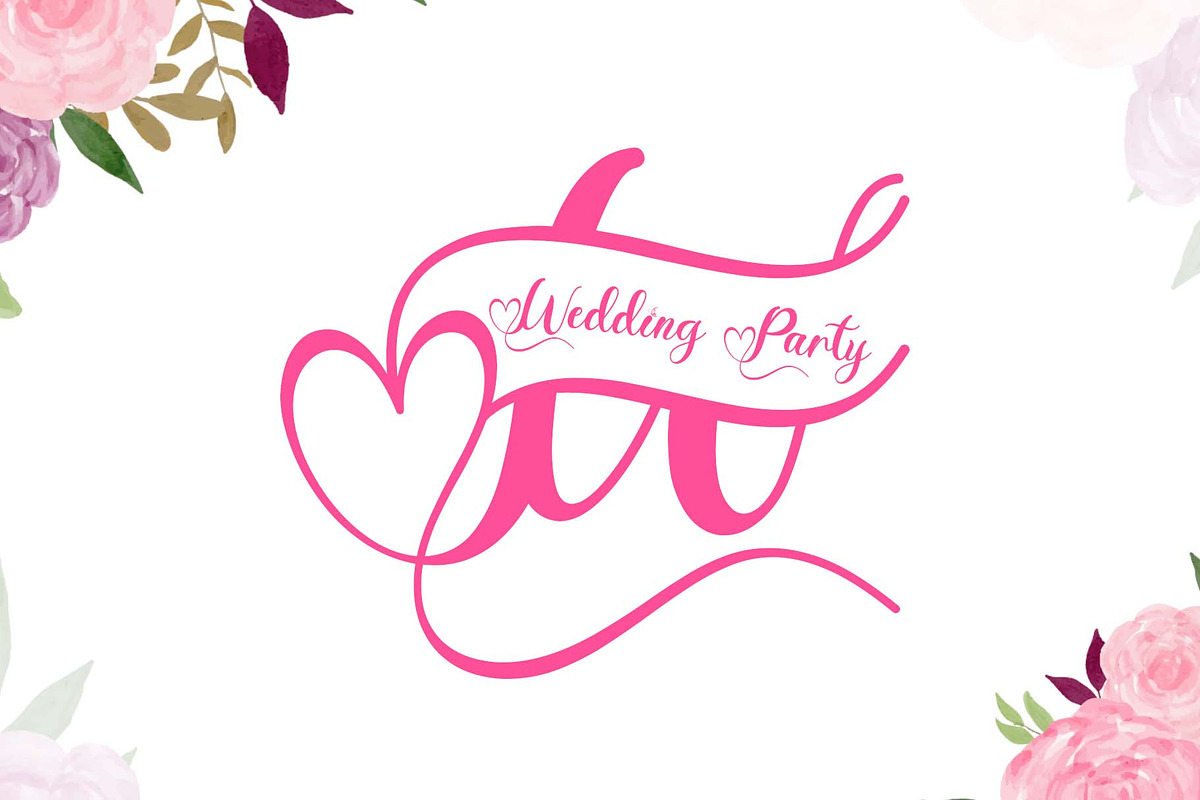 Beautiful Catherine Monogram, a Handwritten Font by Yoga Letter (Photo 4 of 7)
