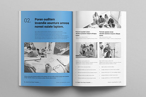 Digital Case Study Booklet Template