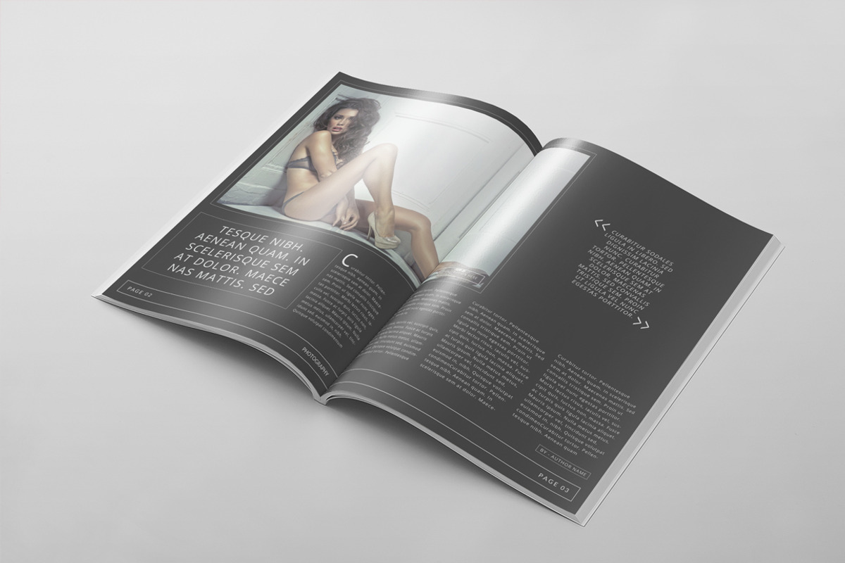 Magazine Template 58, a Magazine Template by pmvch (Photo 8 of 10)