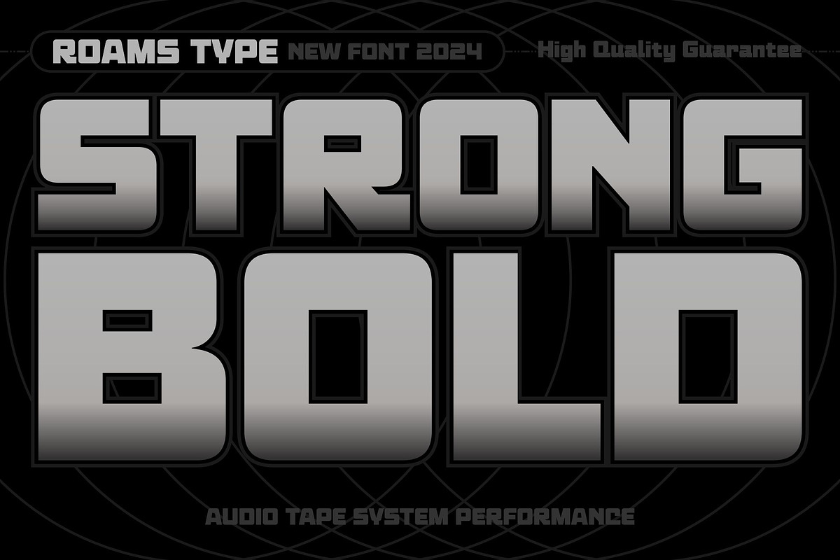 Ginger Bots - 80’s VHS Typeface, a Sans Serif Font by Roams Type (Photo 2 of 10)
