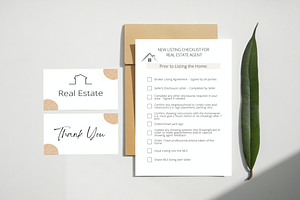 New Listing Checklist For Realtors