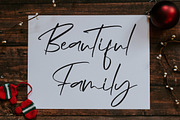 Family Prosperity, a Handwritten Font by HATFSTUDIO (Thumbnail 2 of 8)