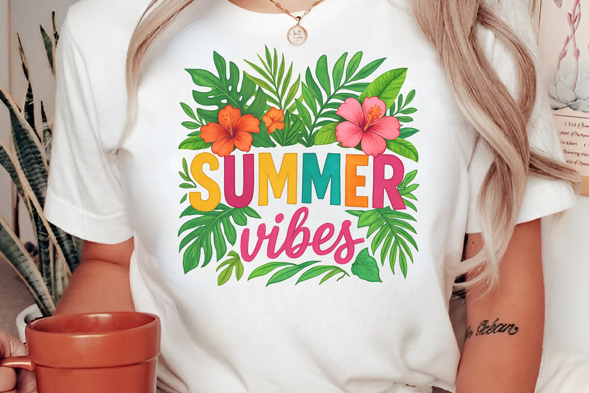 Summer Sea Turtle Floral Boho Flower, an Illustration by Craft Nest (Photo 4 of 5)