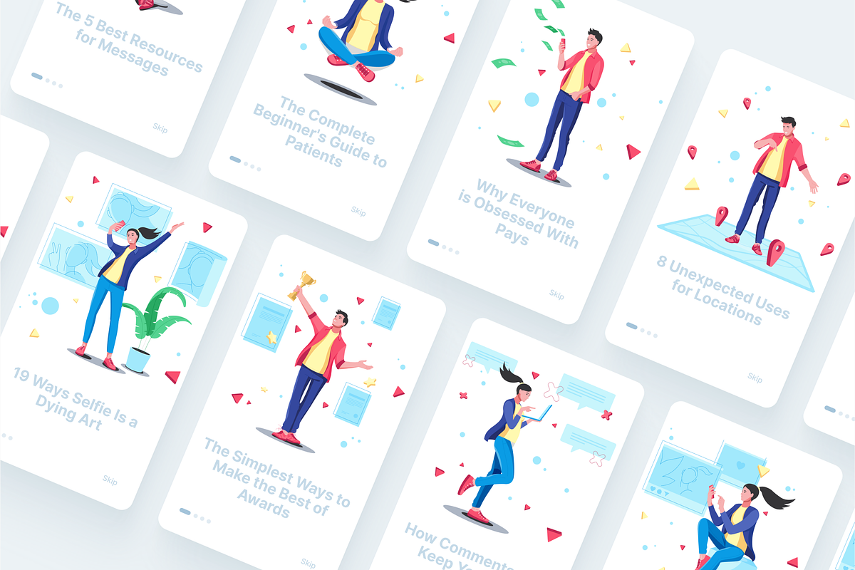 Flumf! Illustration Kit, a Templates & Theme by ls-illustrations (Photo 3 of 6)