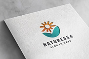 Sun Nature Tech Logo, a Branding & Logo Template by Design_Planet (Thumbnail 3 of 3)