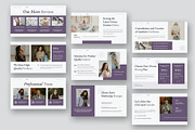 Aesthetic Fashion Keynote Templates, a Presentation Template by Fit-tee (Thumbnail 3 of 10)