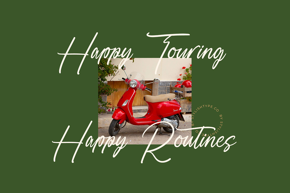 Vibrant Morning Modern Handwritten, a Script Font by Letterena Studios Script (Photo 6 of 15)