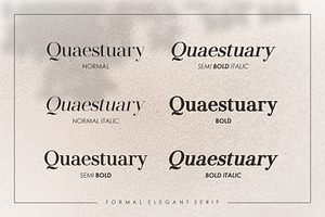 Qlassy Elegant Serif Font