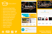 Education & Courses WordPress Theme, a WordPress Template by Visualmodo (Thumbnail 1 of 41)
