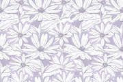 Flowers & stripes - Cards & Patterns, a Decorative Illustration by ClipartMuchLove (Thumbnail 10 of 13)