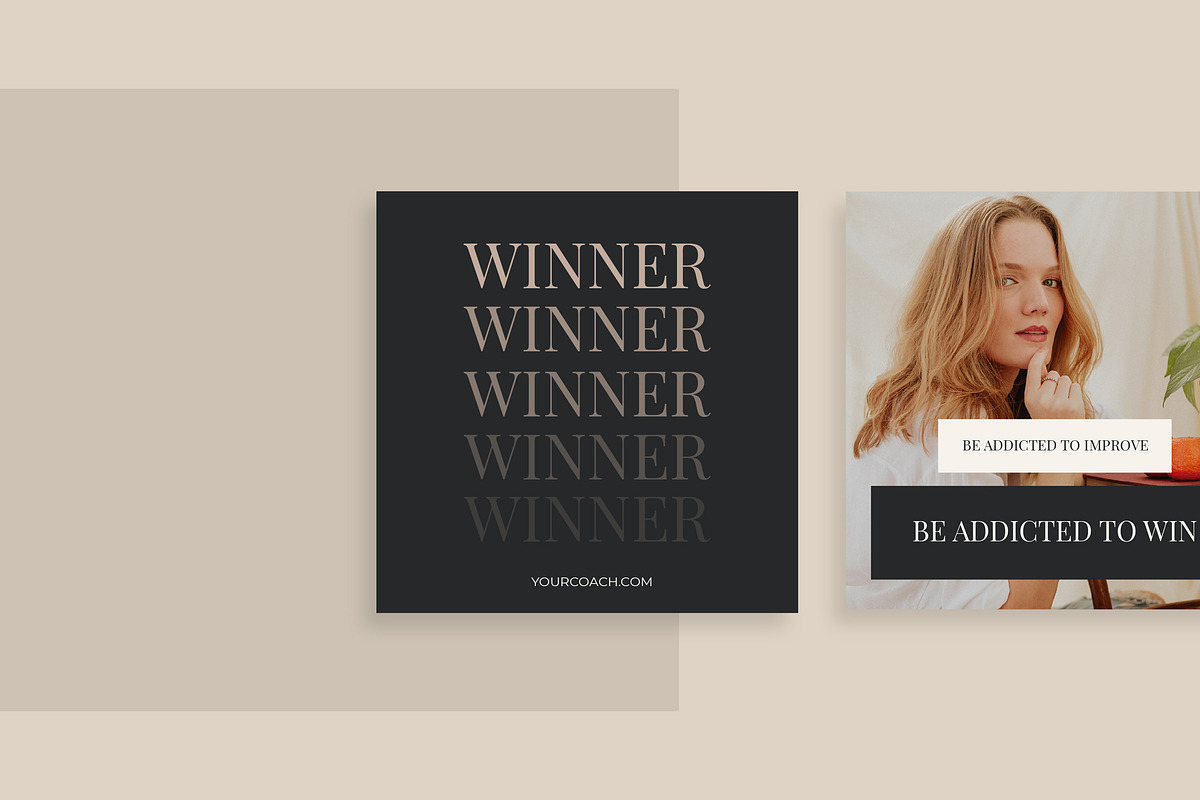 Instagram Creator for Coach Canva, a Social Media Template by Design District (Photo 5 of 33)