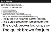 LORIN - Clean Geometric Font Family, a Sans Serif Font by Designova® (Thumbnail 7 of 9)