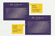 2027 Moon Phase Calendar Northern, a Poster Template by insemar (Thumbnail 2 of 5)