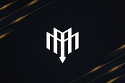 Minimalist Initials MM Arrow Logo, a Branding & Logo Template by Luxury Logos (Thumbnail 2 of 4)