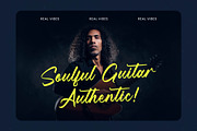 Manteca Backlif Bold Calligraphy, a Script Font by Letterena Studios Script (Thumbnail 2 of 20)
