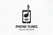 Phone Tunes - Music & Mobile Logo, a Branding & Logo Template by Creattlle (Thumbnail 2 of 4)