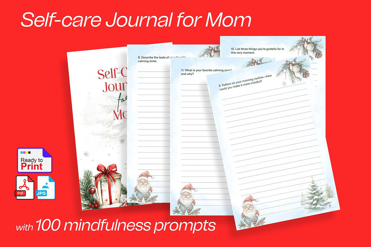 Self-care Journal for Mothers, a Stationery Template by Graphic Template (Photo 3 of 3)
