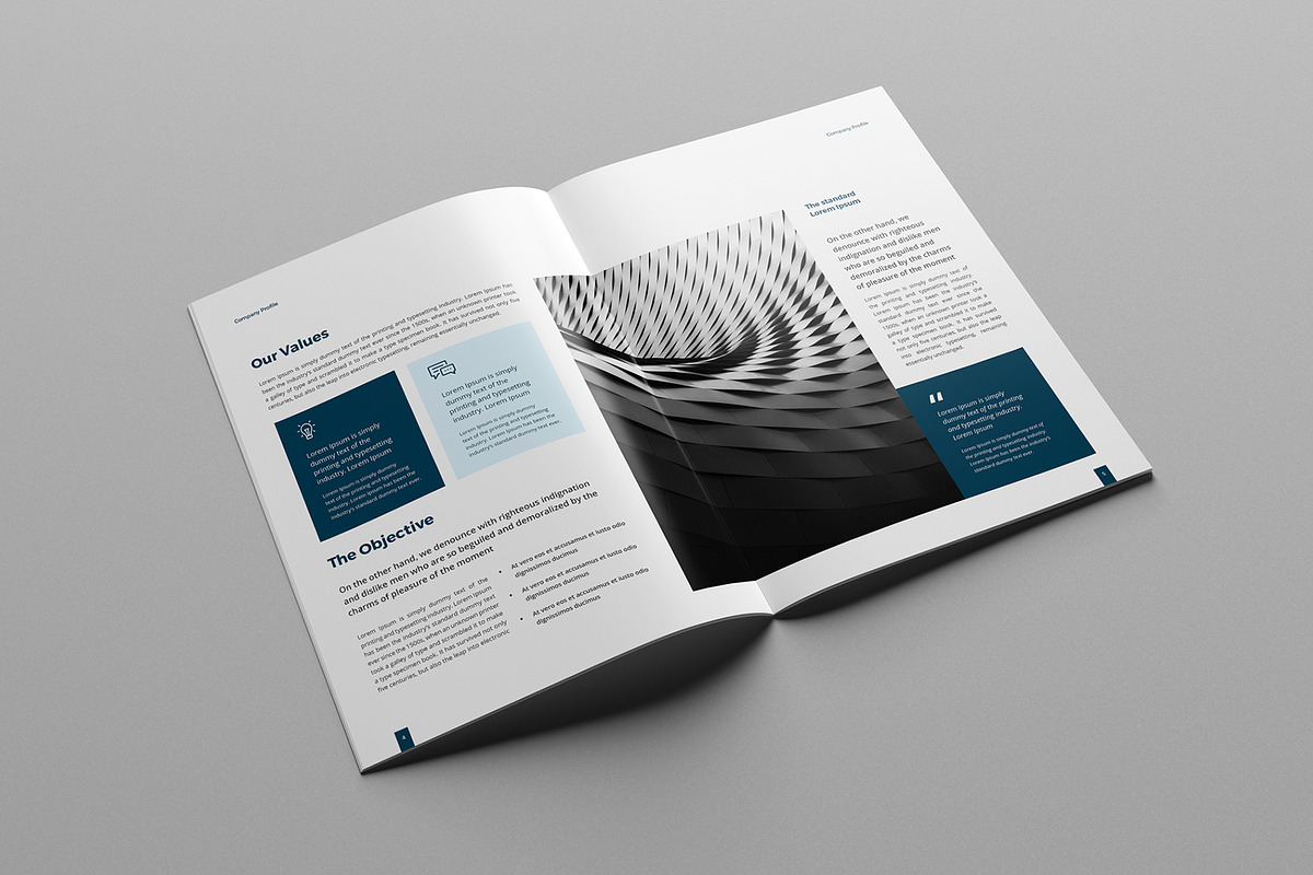 Corporate Brochure, a Brochure Template by Pro-Gh (Photo 3 of 9)
