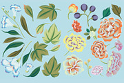 Chinoiserie compositions constructor, a Background Graphic by Ajuga (Thumbnail 5 of 8)