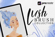 Procreate Digital Brushes + Canvas, a Brush Add-On by Shelly Laslo Illustration (Thumbnail 1 of 10)