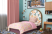 Nursery room Mockup 6 PSD, a Household Mockup by GraphicVil (Thumbnail 7 of 9)