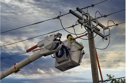 Engineering check working on high, an Industrial Photo by Ungvar Studio