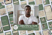 CHIROPRACTIC INSTAGRAM POSTS, a Social Media Template by Daring Digies (Thumbnail 1 of 8)