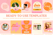 Vibrant Instagram Posts Templates, a Social Media Template by Hell Yeah Designs (Thumbnail 5 of 8)