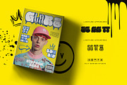 Bubble Core Graffiti Mix Metal Font, a Blackletter Font by alit design (Thumbnail 17 of 22)