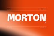 Morton Branding Typeface, a Sans Serif Font by Foxtype (Thumbnail 1 of 8)