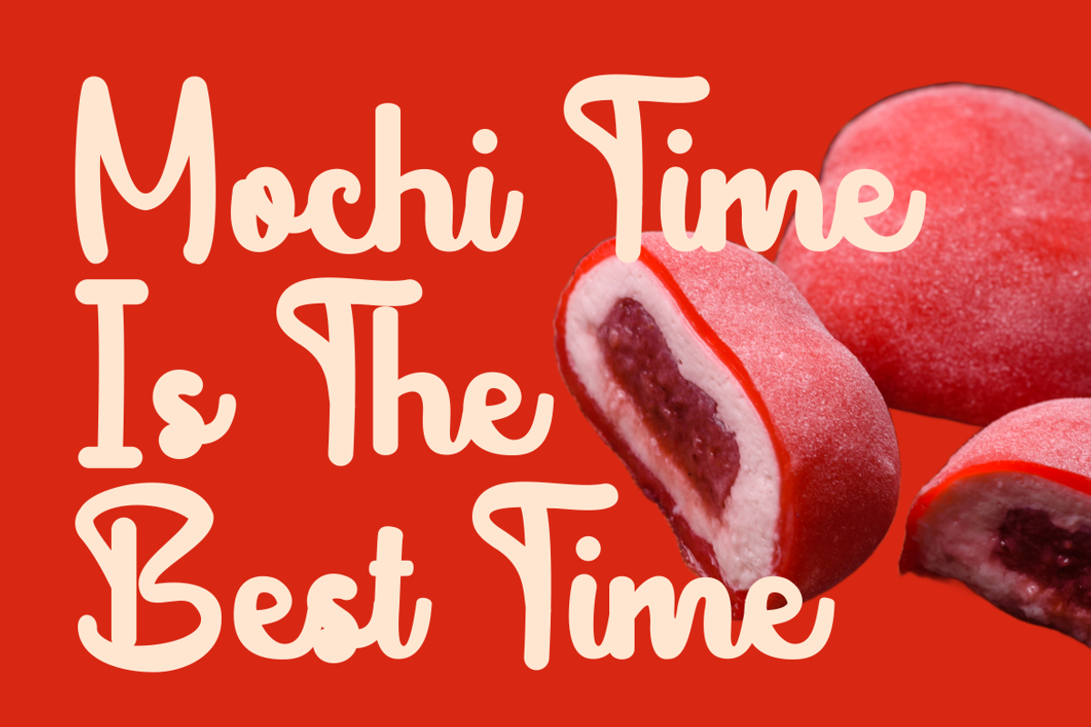 Mochise Food Font, a Font by PutraCetol Studio (Photo 2 of 5)