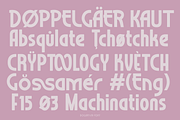 Dogurtlen Art Deco Font, a Font by madeDeduk (Thumbnail 4 of 8)