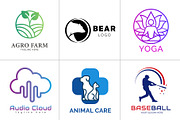 800+ Professional Logos Bundle, a Branding & Logo Template by Design Forest (Thumbnail 21 of 48)