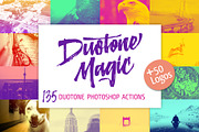 Duotone Magic- Photoshop actions, an Action Add-On by Pulp Creative Studios (Thumbnail 1 of 8)
