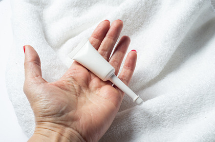 Package, plastic tubes for woman vaginal cream, treatment