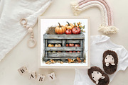Vintage Fall Decorations Clipart, an Illustration by CraftArtStudio (Thumbnail 6 of 6)