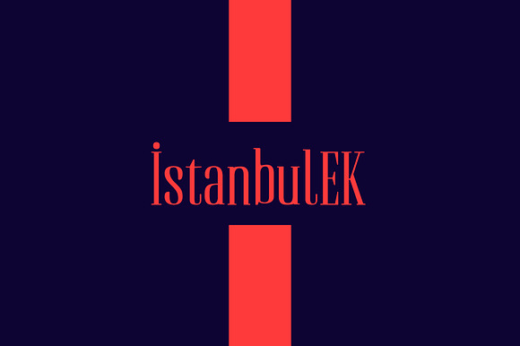 IstanbulEK Modern Font preview 5